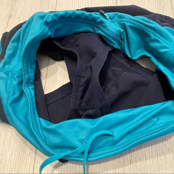 LULULEMON Blue Athletic Running Shorts Brief Lined Size 6 - Picture 9 of 12
